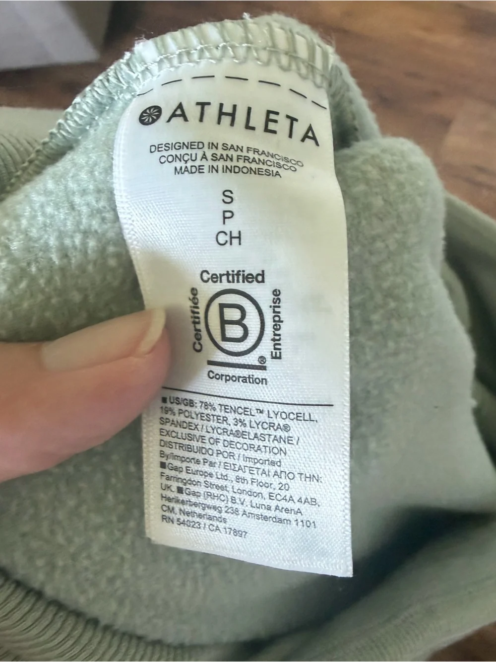 Athleta Mint Green Soft Jogger Pants Small EUC Cozy Loungewear Athleisure - Picture 5 of 7